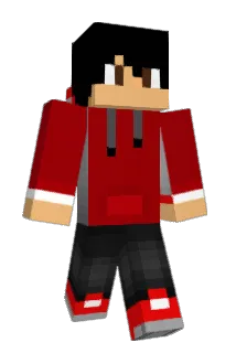 Magicien Minecraft avatar full body