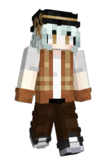 Maglr Minecraft avatar full body