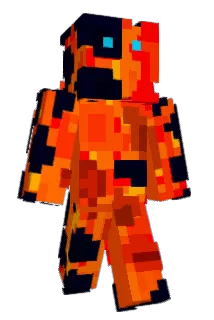 MagmaFlux Minecraft avatar full body