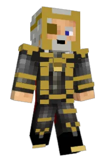MagniBear Minecraft avatar full body