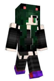 MagpieWitch13 Minecraft avatar full body