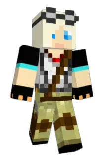 Magyktrix Minecraft avatar full body