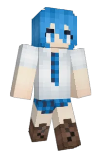 MaiiShiba Minecraft avatar full body