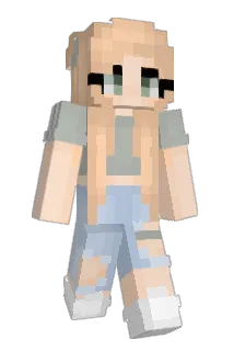 Maiilou Minecraft avatar full body