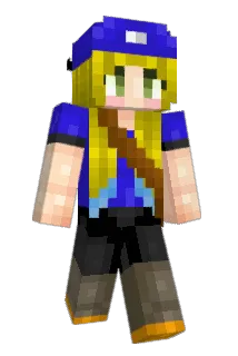 MailGal Minecraft avatar full body
