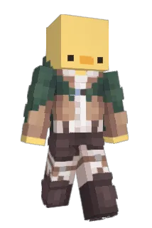 Mailztorm Minecraft avatar full body
