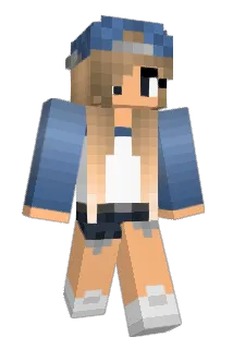 MajQa Minecraft avatar full body