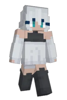 Maji_Yuuki Minecraft avatar full body