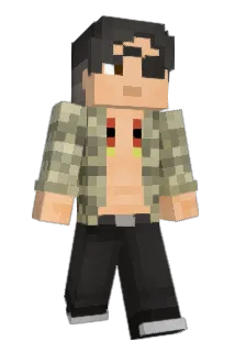 Majima64 Minecraft avatar full body