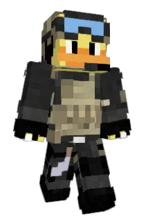 Make_gamer Minecraft avatar full body