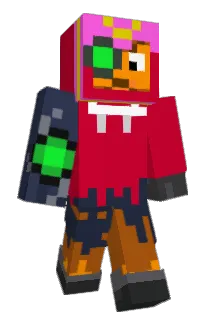 Makhnov Minecraft avatar full body