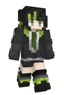Makise1 Minecraft avatar full body