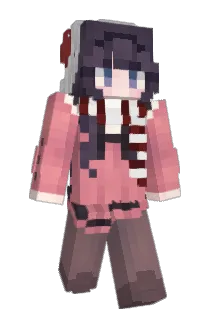 MalFin Minecraft avatar full body