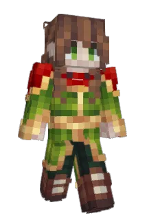 Maledictine Minecraft avatar full body