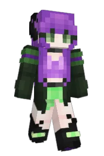 MaleficentRose Minecraft avatar full body