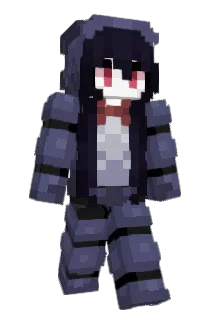 Malicious Minecraft avatar full body