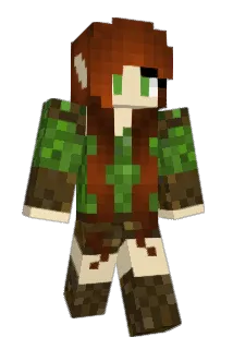Mallignita Minecraft avatar full body