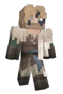 MaluMLE Minecraft avatar full body