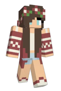 Malulove_Cute Minecraft avatar full body