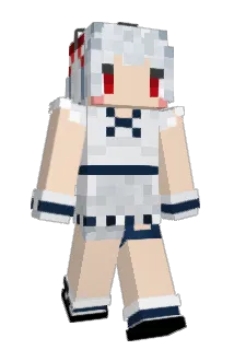 MamiyaSola Minecraft avatar full body