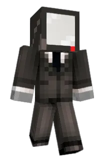 ManHat Minecraft avatar full body