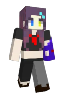 Manako Minecraft avatar full body