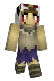 Mandylorian Minecraft avatar full body