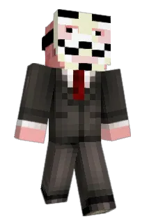 Manekenpis Minecraft avatar full body