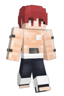 Mangake Minecraft avatar full body