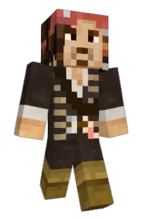 Manged Minecraft avatar full body