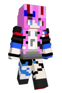 Mangk Minecraft avatar full body
