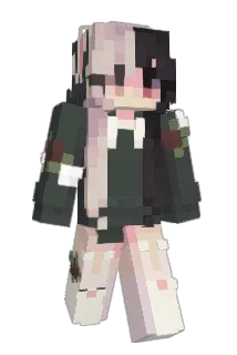 Maniqulate Minecraft avatar full body
