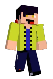 Manoidoco Minecraft avatar full body
