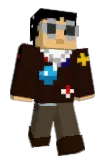 Manosfire Minecraft avatar full body