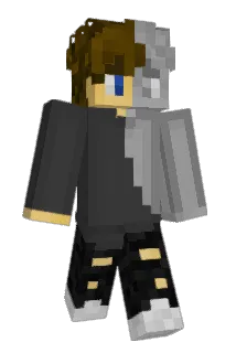 Manteof Minecraft avatar full body