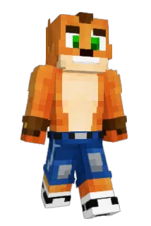 ManuCrashTV Minecraft avatar full body