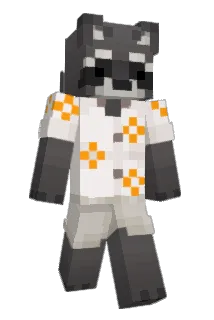 Mapachitoo Minecraft avatar full body