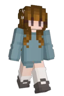MariBurrito Minecraft avatar full body