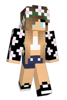 MariahBows Minecraft avatar full body
