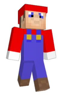 MarioSketch Minecraft avatar full body