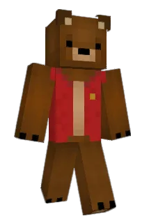 MarshallTheBear Minecraft avatar full body
