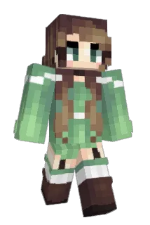 Marufelle Minecraft avatar full body