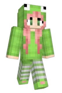 Marzipanfrosch Minecraft avatar full body