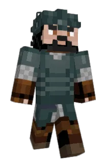 Maskazombi Minecraft avatar full body
