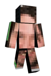 Maskcore Minecraft avatar full body