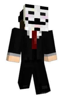Maskoffear Minecraft avatar full body