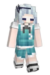 MatchaDAYO Minecraft avatar full body