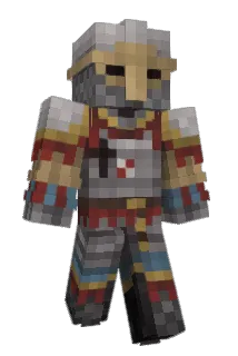 Matrjoska Minecraft avatar full body