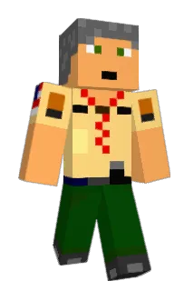 Mattockhead Minecraft avatar full body