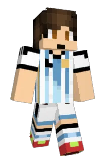 Maurito Minecraft avatar full body